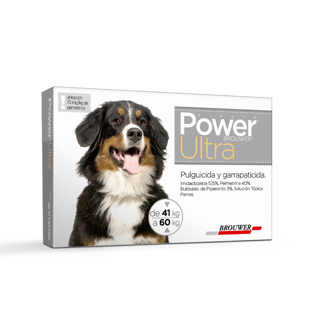 POWER ULTRA PIPETA 41-60 KG 10.50 ML X 1 UNI